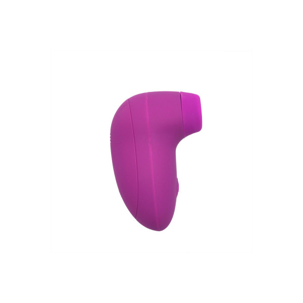 Stimulateur clitoridien avec 2 embouts interchangeable vibration sur picots et langue 